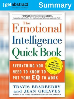 cover image of The Emotional Intelligence Quick Book (Summary)